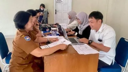 KPP Pratama Palopo Bersama KP2KP Makale Gelar Pojok Pajak di RSUD Lakipadada Tana Toraja