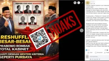 Klarifikasi: Tidak Ada Reshuffle Kabinet oleh Presiden Prabowo