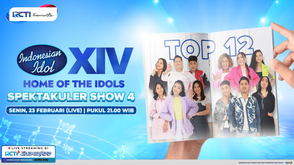 Top 12 Indonesian Idol XIV Siap Tampil di Tema Soundtrack Film