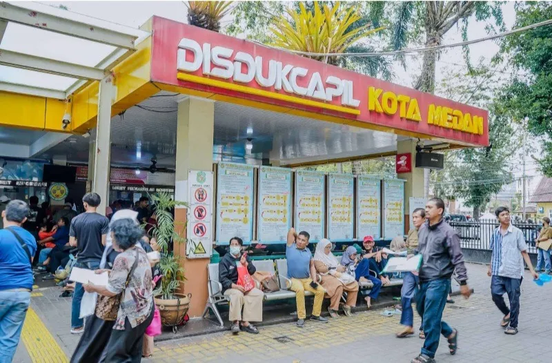 Disdukcapil Medan Catat Lonjakan 28,9% Layanan Adminduk lewat Strategi Jemput Bola