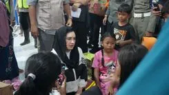 Bupati Pekalongan Pastikan Kebutuhan Pengungsi Banjir Terpenuhi