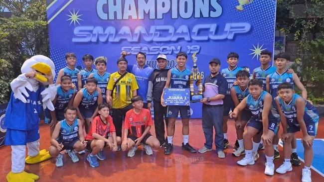 MTsN Kabupaten Malang Sabet Dua Gelar Juara dalam SMANDA Cup 2026