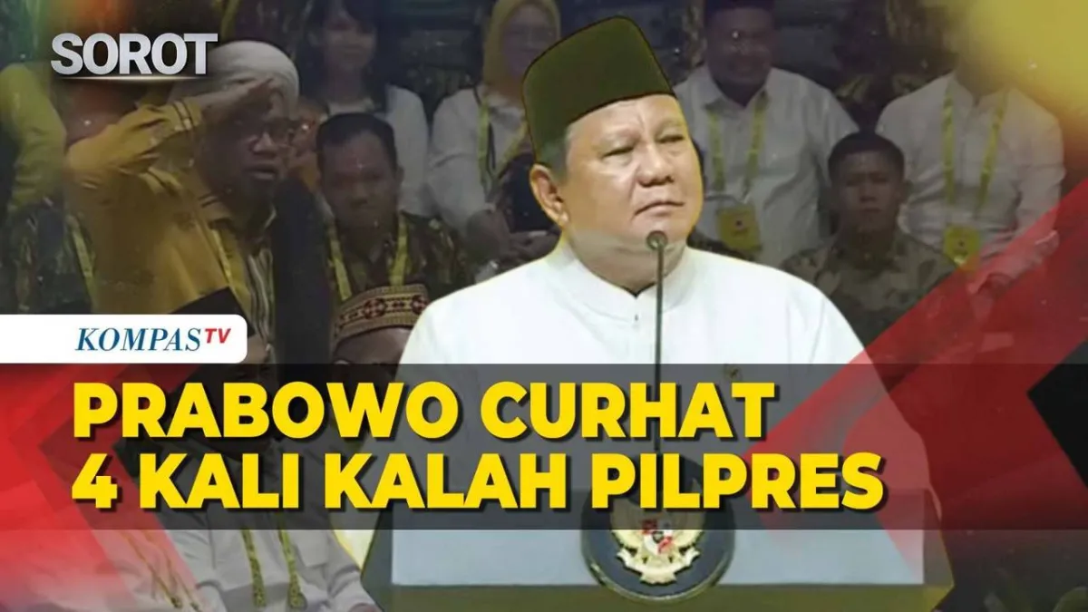 Prabowo Kenang Kegagalan di Pilpres, Ajak Golkar Lihat Ke Depan