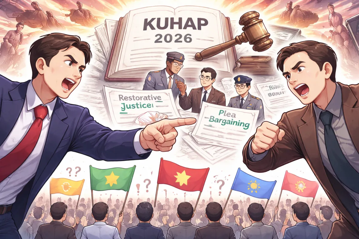 Perdebatan Politik Menyusul Berlaku KUHAP Baru dan Wacana Jabatan Pemilu 2026