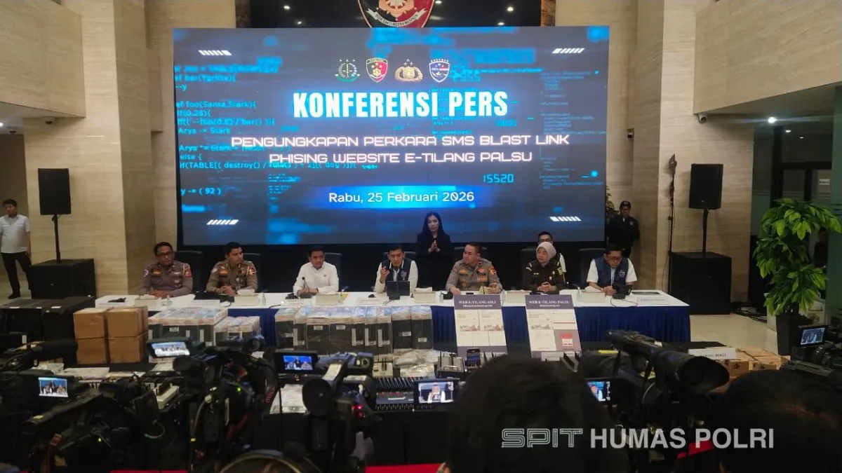 Polri Ungkap Jaringan Penipuan Daring Phishing yang Menyamar Sebagai Situs E-Tilang