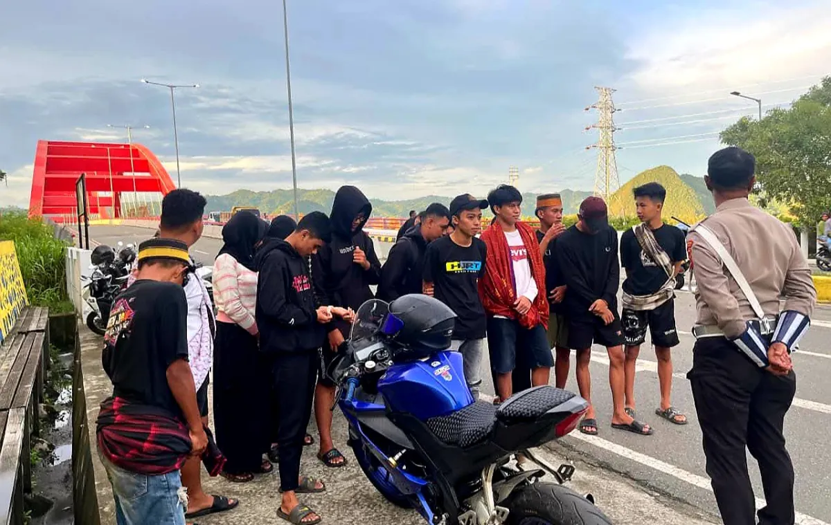 Polresta Jayapura Tingkatkan Patroli Cegah Balap Liar Selama Ramadan