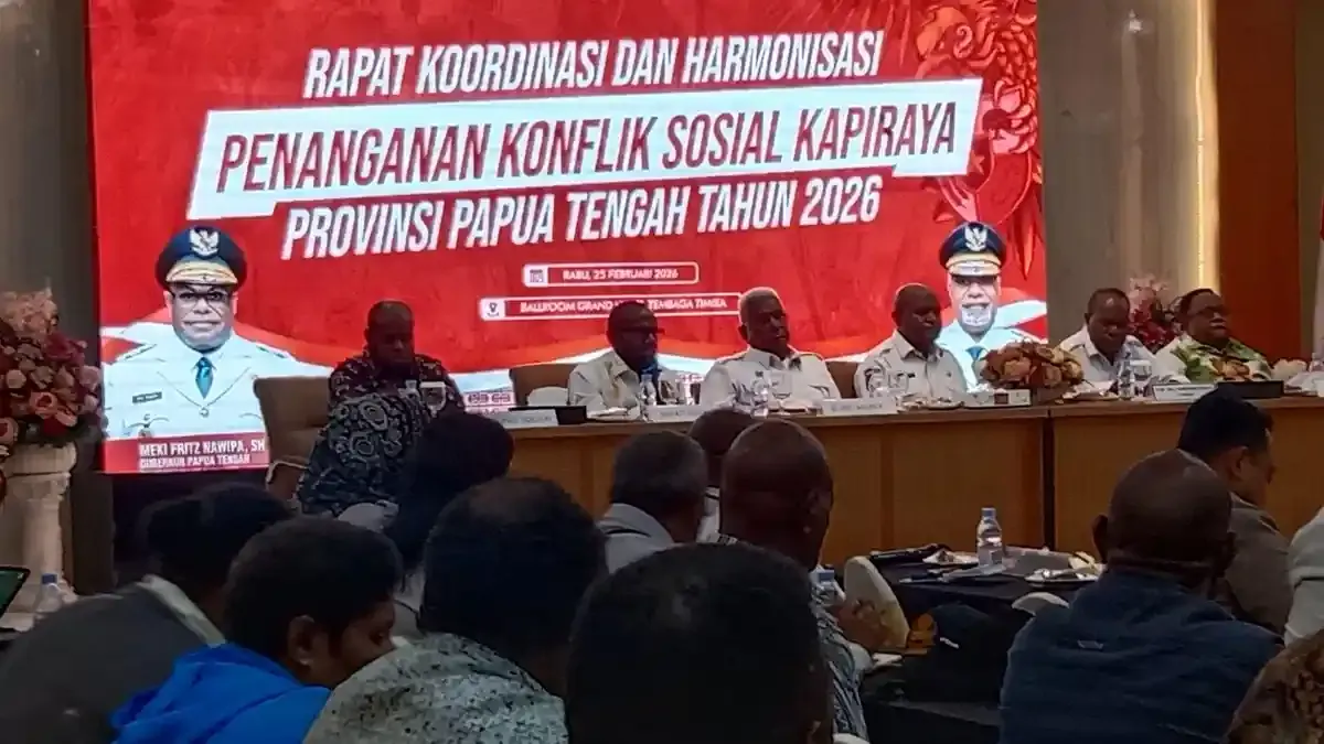 Tiga Kabupaten di Papua Tengah Kerjasama Tangani Konflik Sosial Kapiraya