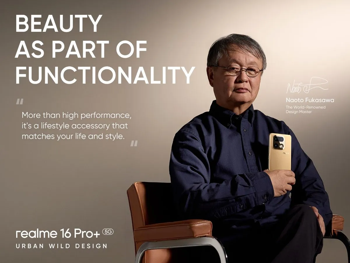 realme 16 Pro Series 5G Hadir dengan Desain Urban Wild oleh Naoto Fukasawa