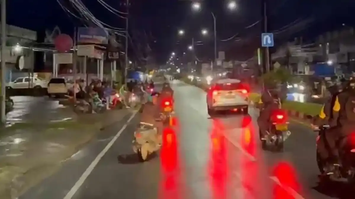 Polda Sultra Amankan 4 Motor dalam Pembubaran Balap Liar di Kendari