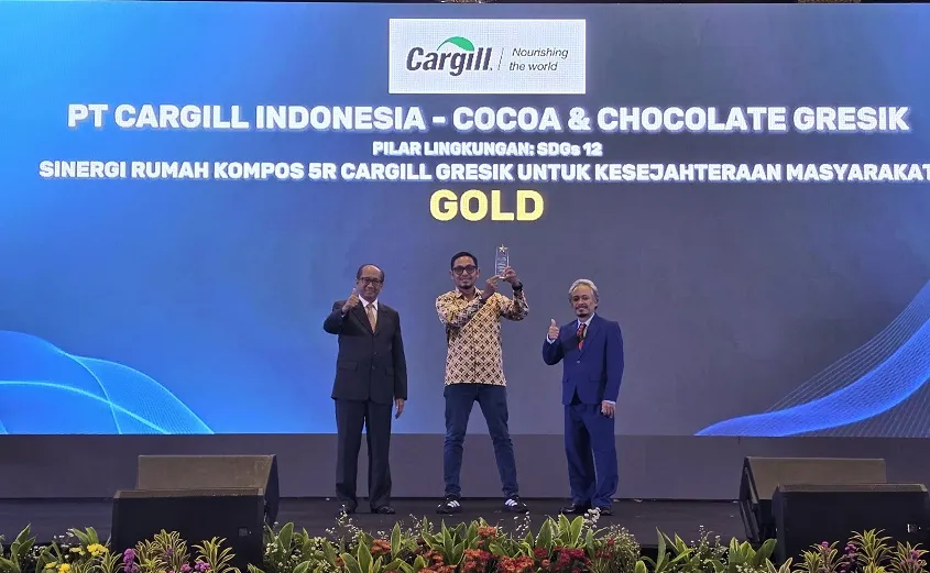 Cargill Terima ISDA Gold Award atas Program Pengelolaan Sampah Berbasis Komunitas