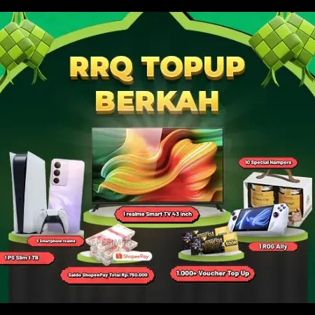 RRQ Topup Berkah 2026: Top Up dan Berbagi Selama Ramadhan