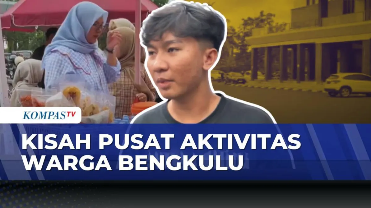 Kawasan Balai Buntar di Bengkulu Menjadi Ruang Publik yang Trendy bagi Warga