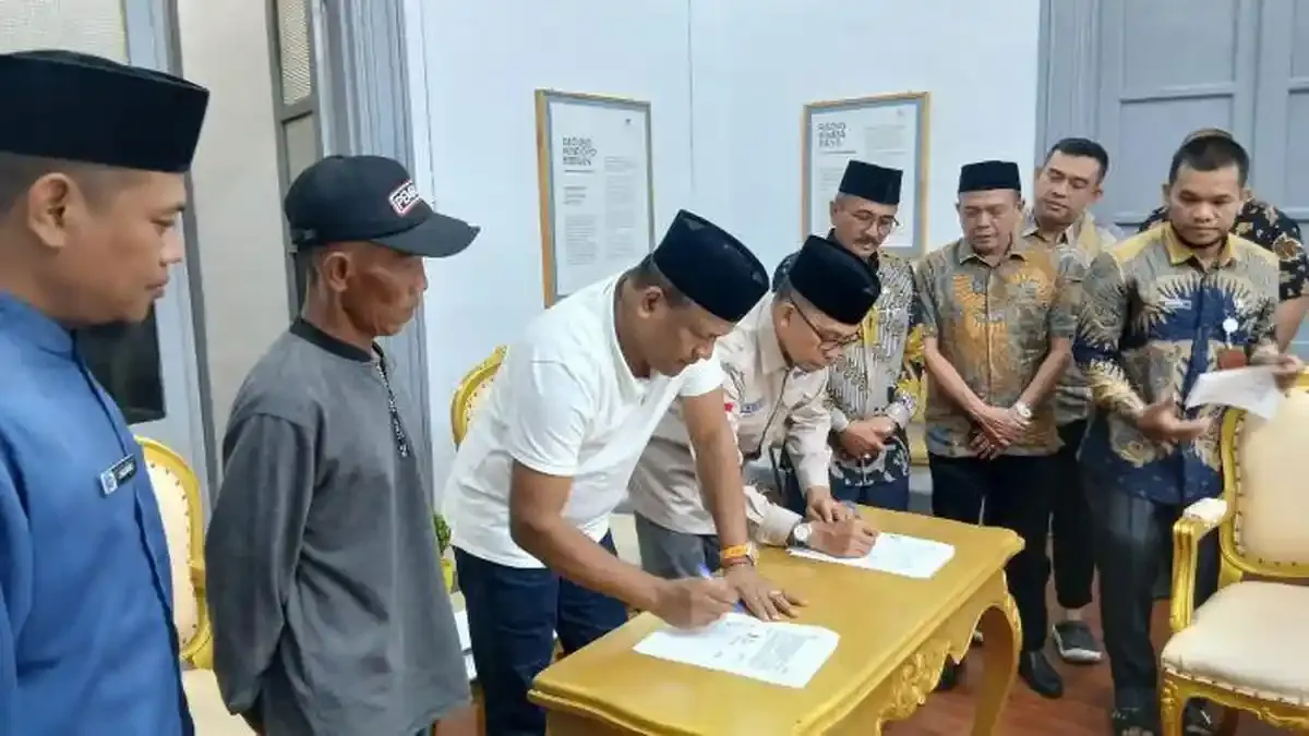 Pembangunan Huntap di Bireuen Berbasis Gotong Royong Resmi Dimulai