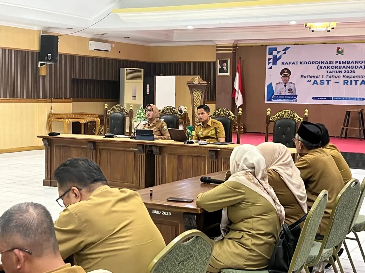 Pemkab Majene Gelar Rapat Koordinasi Pembangunan Daerah untuk Sinergi Arah Pembangunan