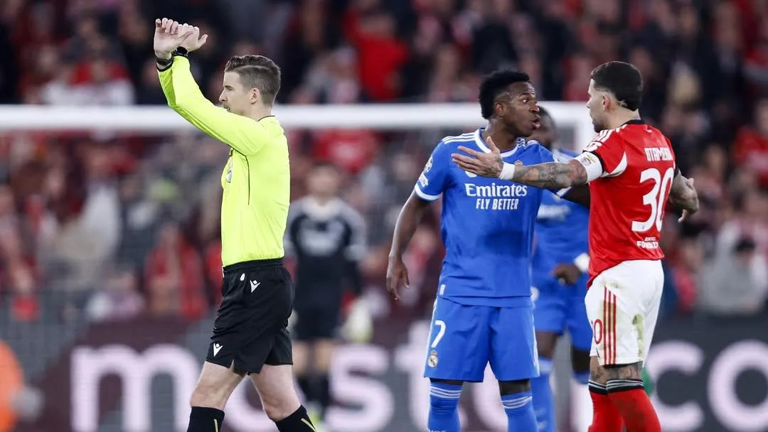 Kemenangan Real Madrid Dihiasi Kontroversi Rasisme di Laga Melawan Benfica