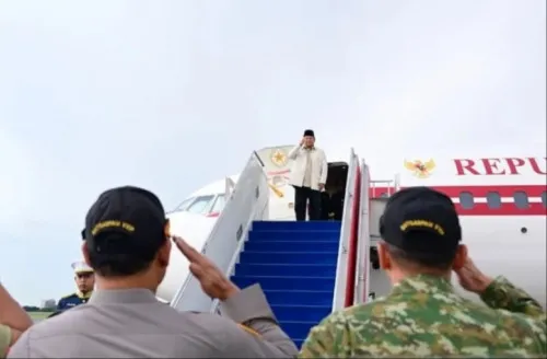 Prabowo Subianto Hadiri Peringatan 1 Abad Nahdlatul Ulama di Malang