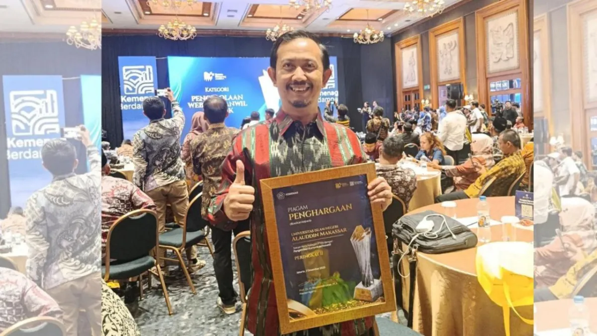 UIN Alauddin Makassar Raih Peringkat II Humas Kemenag Awards 2025