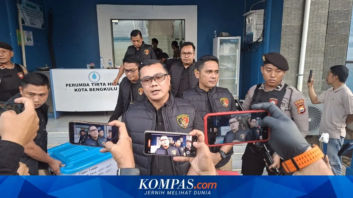 Penyidik Geledah Kantor PDAM Bengkulu, Temukan Buku Harian Terkait Dugaan Suap Rekrutmen PHL