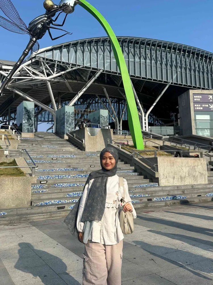 Inas Taqiyyah Wakili Vokasi UNDIP dalam Program Pertukaran Pelajar di Taiwan