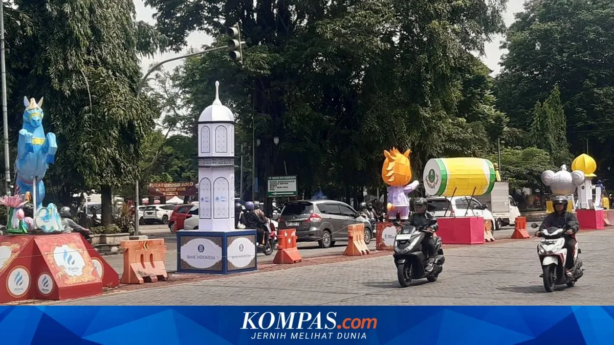 Simbol Toleransi, Lampion Imlek dan Ramadan Hiasi Pasar Gede Solo
