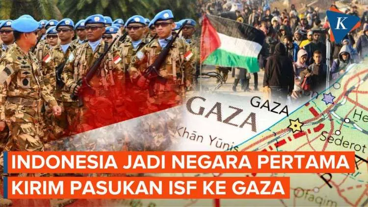 Indonesia Diberitakan Akan Kirim Pasukan Stabilitas Internasional ke Gaza