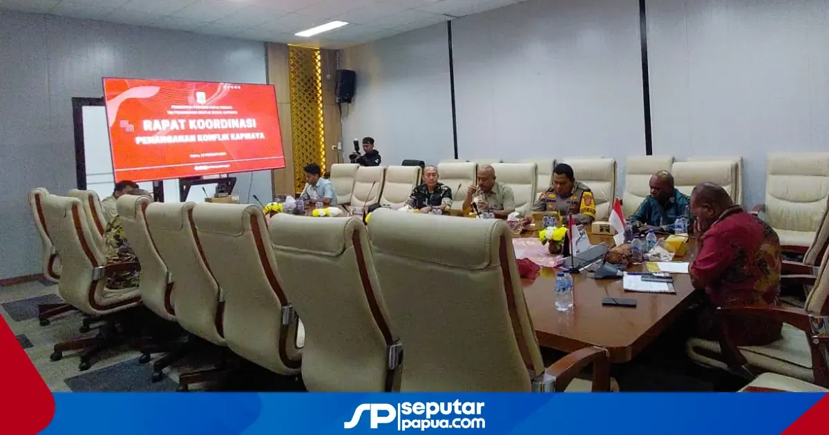 Pemprov Papua Tengah Fasilitasi Pembentukan Tim Penanganan Konflik Kapiraya