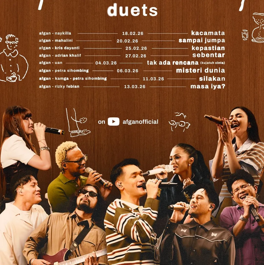 Afgan Luncurkan Proyek Kolaborasi 'Retrospektif Duets', Langsung Trending di YouTube