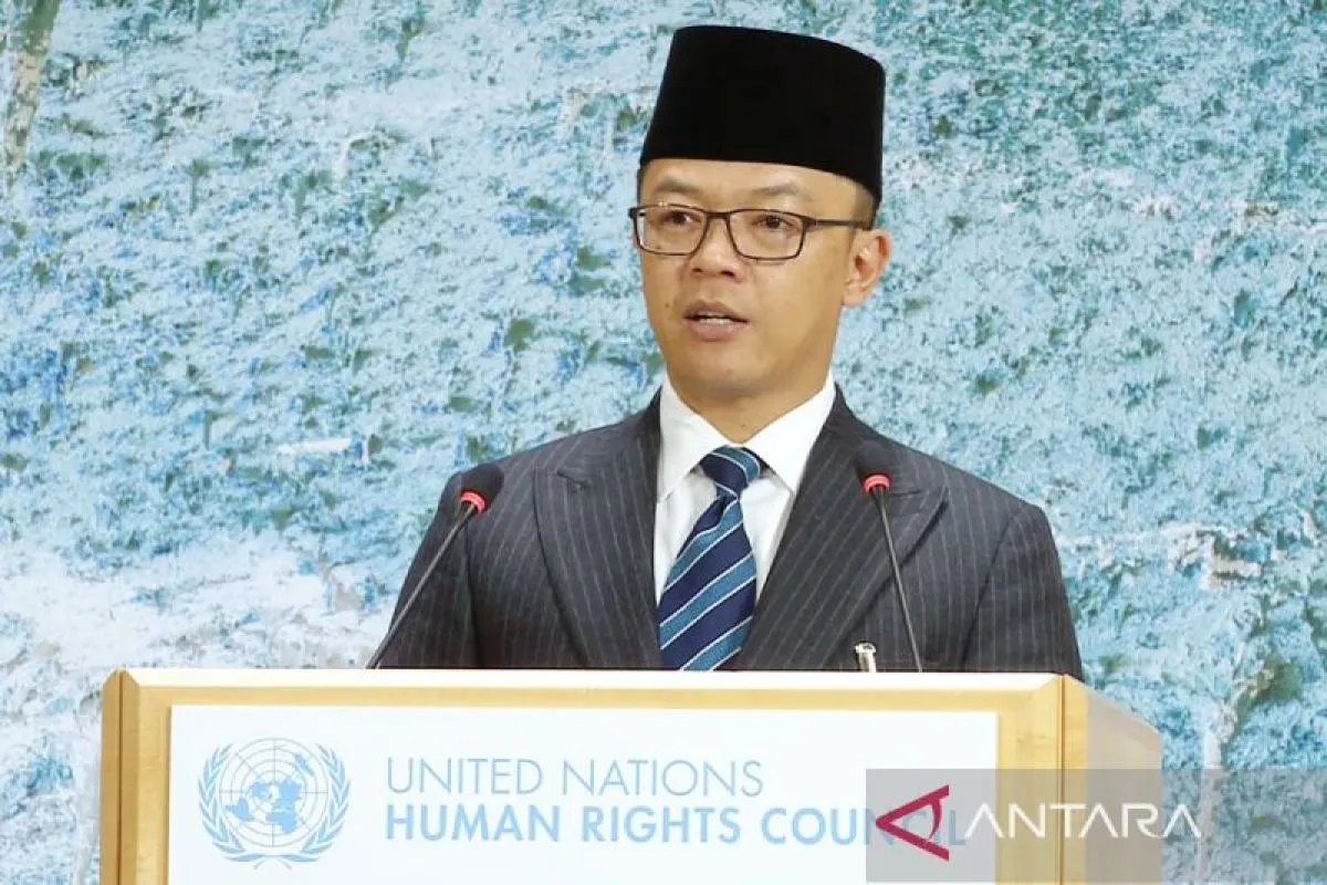 Indonesia Tegaskan Komitmen Akhiri Konflik Global di Dewan HAM PBB