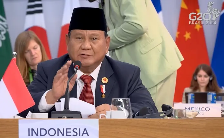 Prabowo Luncurkan Program Makan Bergizi Gratis di KTT G20 Brasil