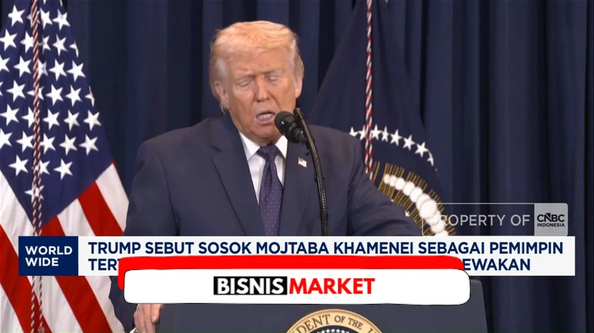 Trump Menyatakan Kekecewaan Terhadap Pemimpin Tertinggi Iran yang Baru