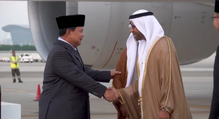 Prabowo Temui MBZ di Abu Dhabi untuk Perkuat Kerja Sama Bilateral