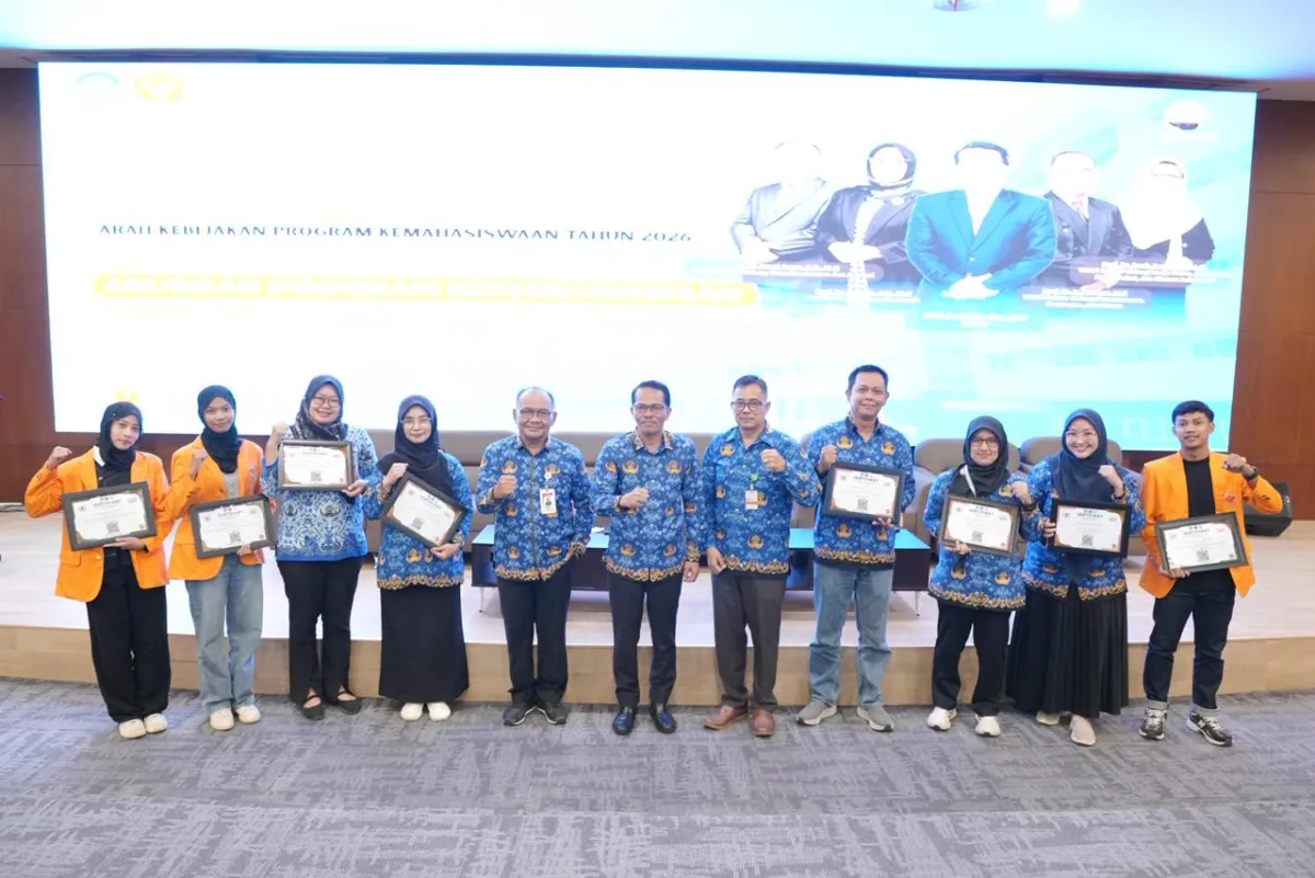 UNJA Resmi Luncurkan Program Kemahasiswaan 2026 dan Anugerah Prestasi 2025