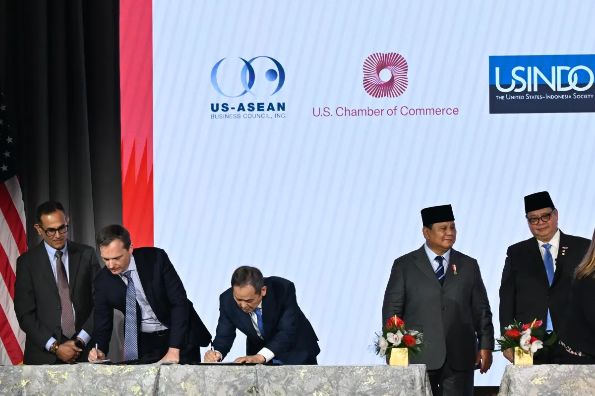 Indonesia dan AS Tandatangani Kesepakatan Investasi USD38,4 Miliar