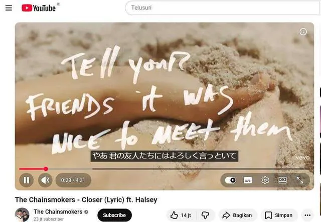 Lagu 'Closer' The Chainsmokers Kembali Viral di 2026