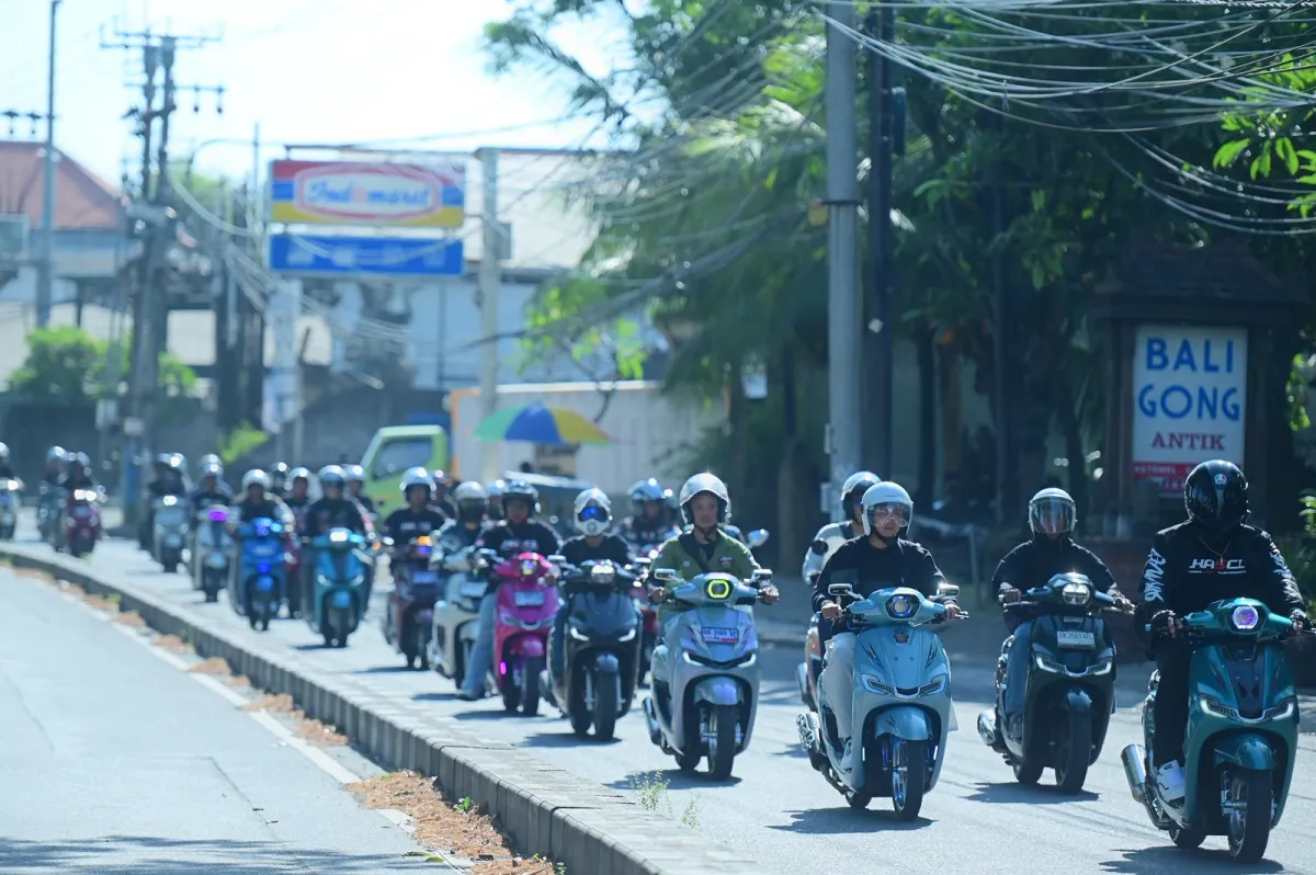HASCi Bali Barat Gelar Touring untuk Pererat Kebersamaan Bikers