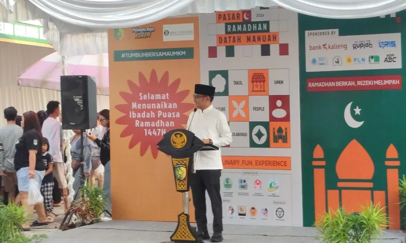 Fairid Resmikan Pasar Ramadhan Datah Manuah untuk Penggerak Ekonomi Kerakyatan