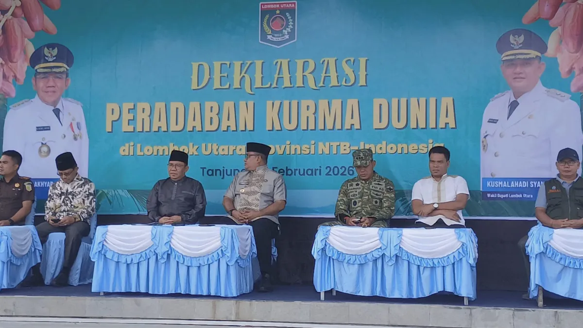 Kurma Resmi Jadi Komoditas Unggulan di Lombok Utara