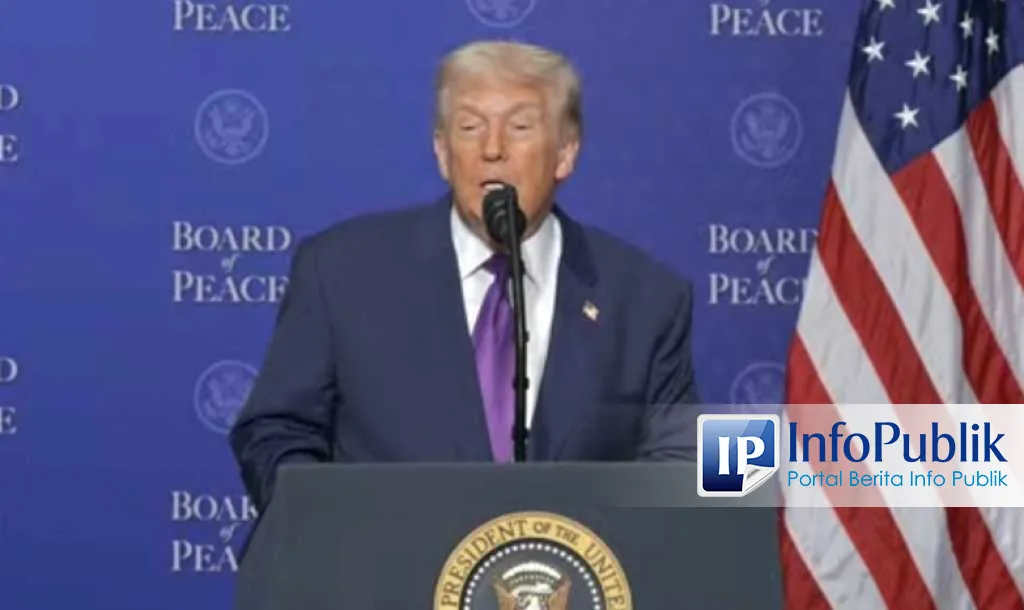 Trump Hargai Peran Indonesia dalam Misi Perdamaian Gaza