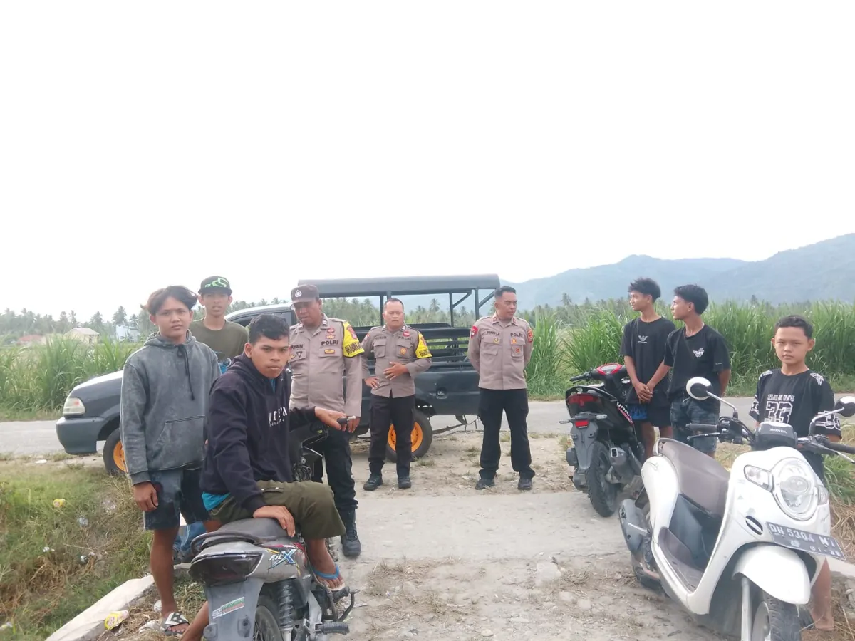 Polsubsektor Mepanga Tingkatkan Patroli untuk Amankan Aktivitas Masyarakat