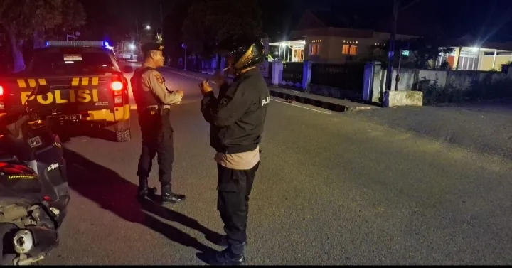 Polres Banggai Tindak Balap Liar yang Ganggu Keamanan di Ramadhan