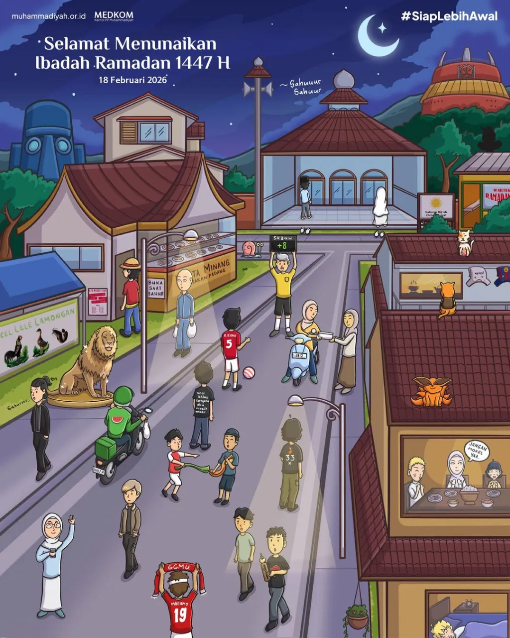 Muhammadiyah Luncurkan Poster Ramadan 2026