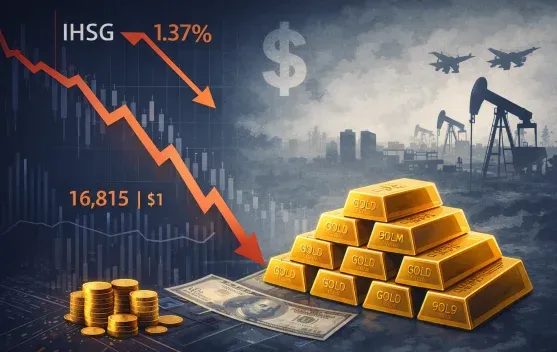IHSG Turun 1,37% Tertekan Tarif AS dan Ketegangan Geopolitik