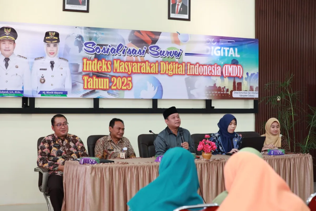 Diskominfo Sidoarjo Gelar Sosialisasi Survei IMDI untuk Dukung Transformasi Digital