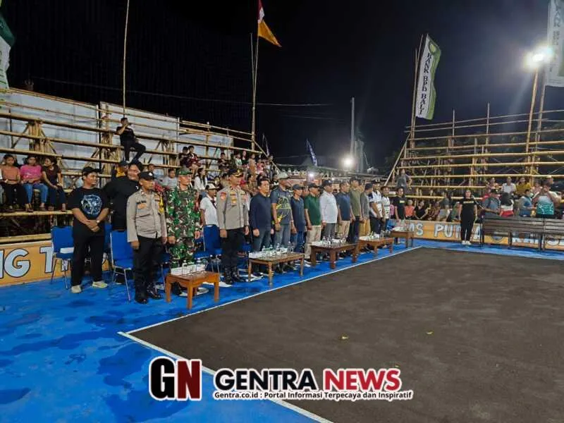 Turnamen Bola Voli POR Pesawahan Cup III Resmi Dibuka di Klungkung