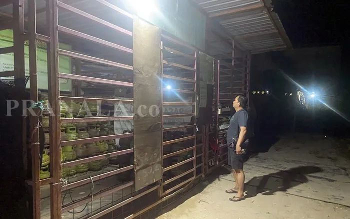 Pengecekan Polisi Terkait Dugaan Penimbunan Elpiji 3 Kg di Muara Badak