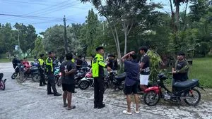 Polres Mamuju Tengah Intensif Patroli Cegah Balap Liar di Jalan