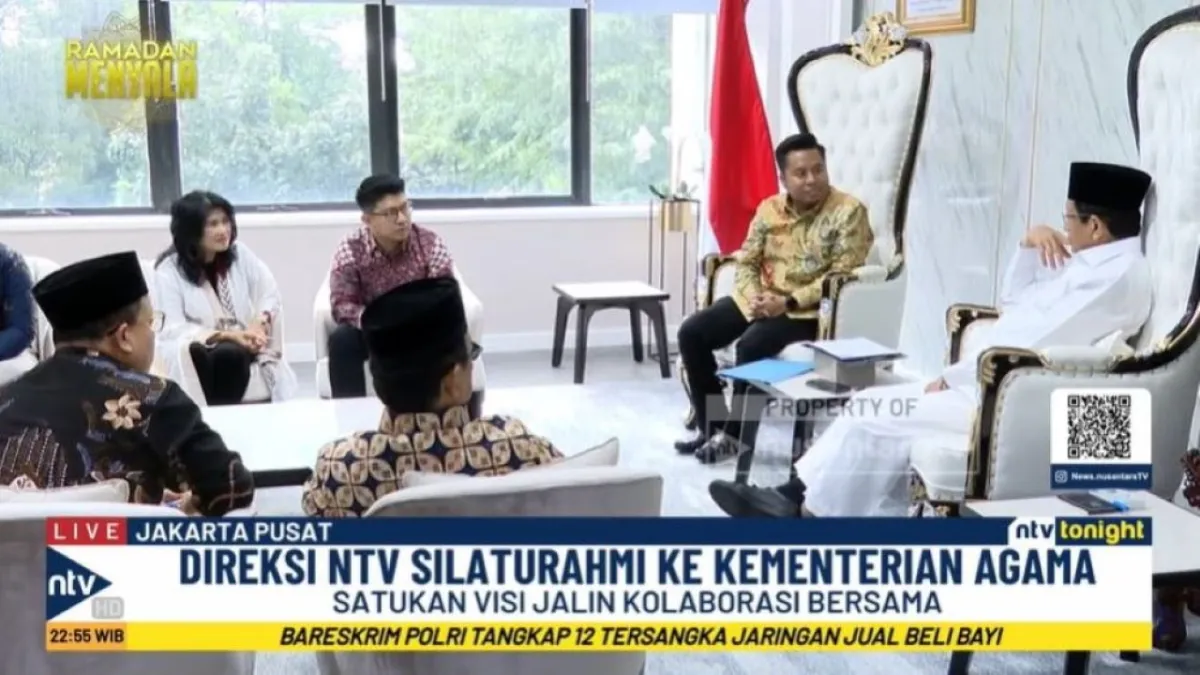 Nusantara TV dan Kementerian Agama Perkuat Kolaborasi dalam Penyebaran Informasi