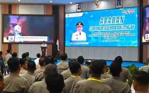 Gubernur Kalteng Soroti Pentingnya Stabilitas Keamanan di Tengah Penurunan APBD