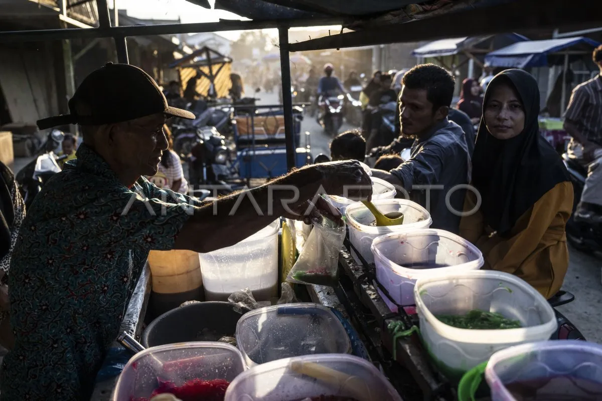 Kembali Ramainya Pasar Takjil di Aceh Tamiang Pasca Banjir