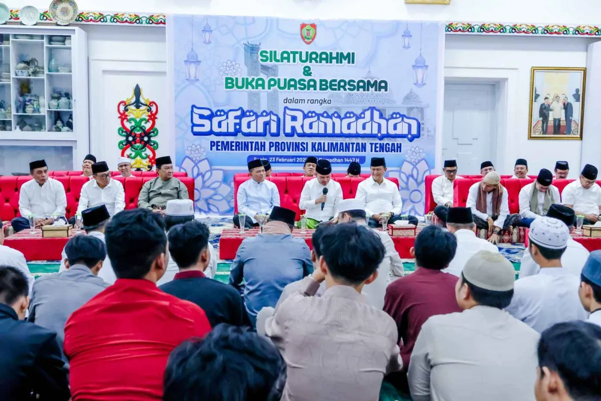 Gubernur Agustiar Sabran Adakan Buka Puasa Bersama untuk Pererat Silaturahmi